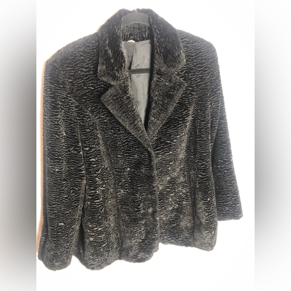 Vintage mouton coat